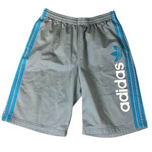 Men’s Adidas Striped Basketball Shorts